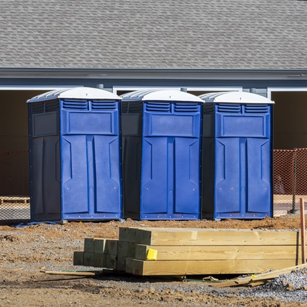 are there any restrictions on where i can place the portable toilets during my rental period in Saxtons River VT